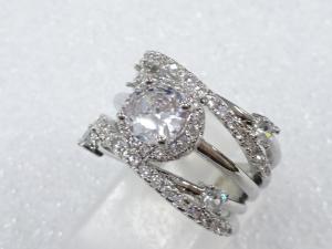 クリスタル　指輪(9号)